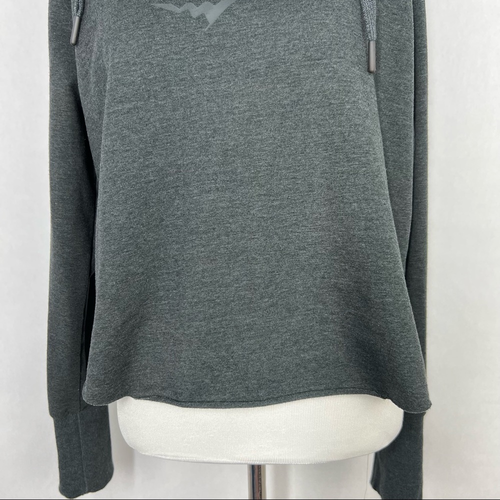 Gymshark Gray Women’s Pullover Long Sleeve Hooded Sweatshirt Size Medium - Picture 3 of 6